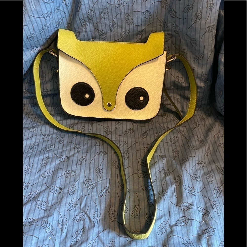 Mellow world vegan fox faced crossbody bag